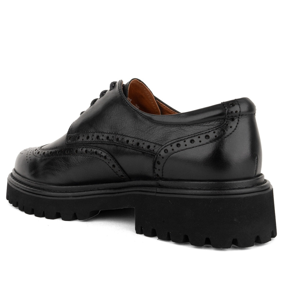 black casual closed loafers