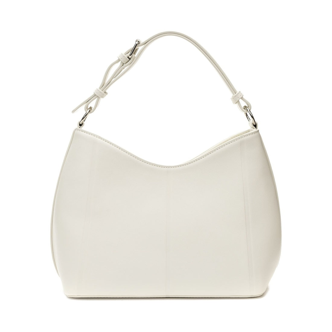 handle bag white
