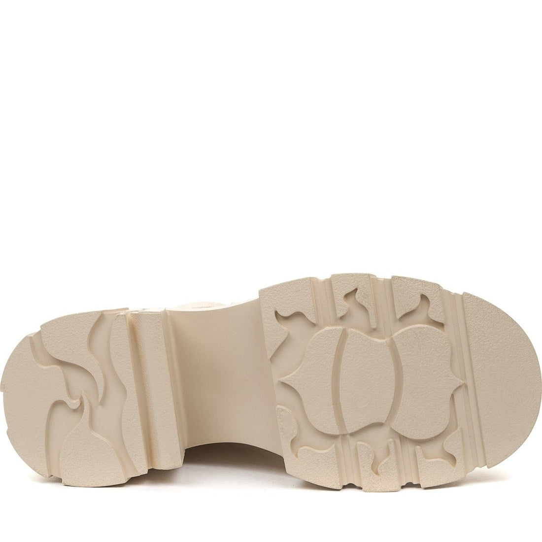 beige casual closed booties