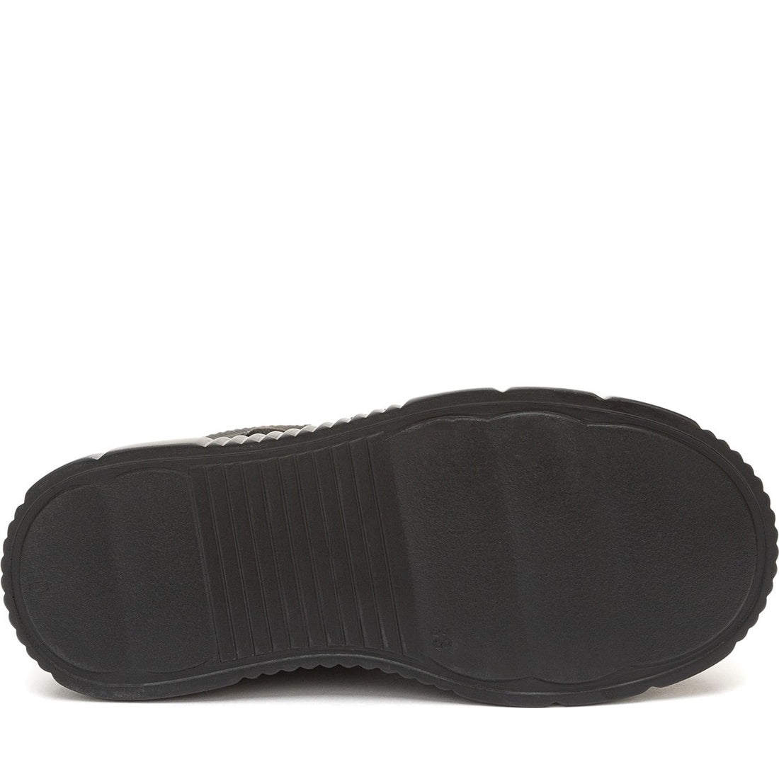 black casual closed booties