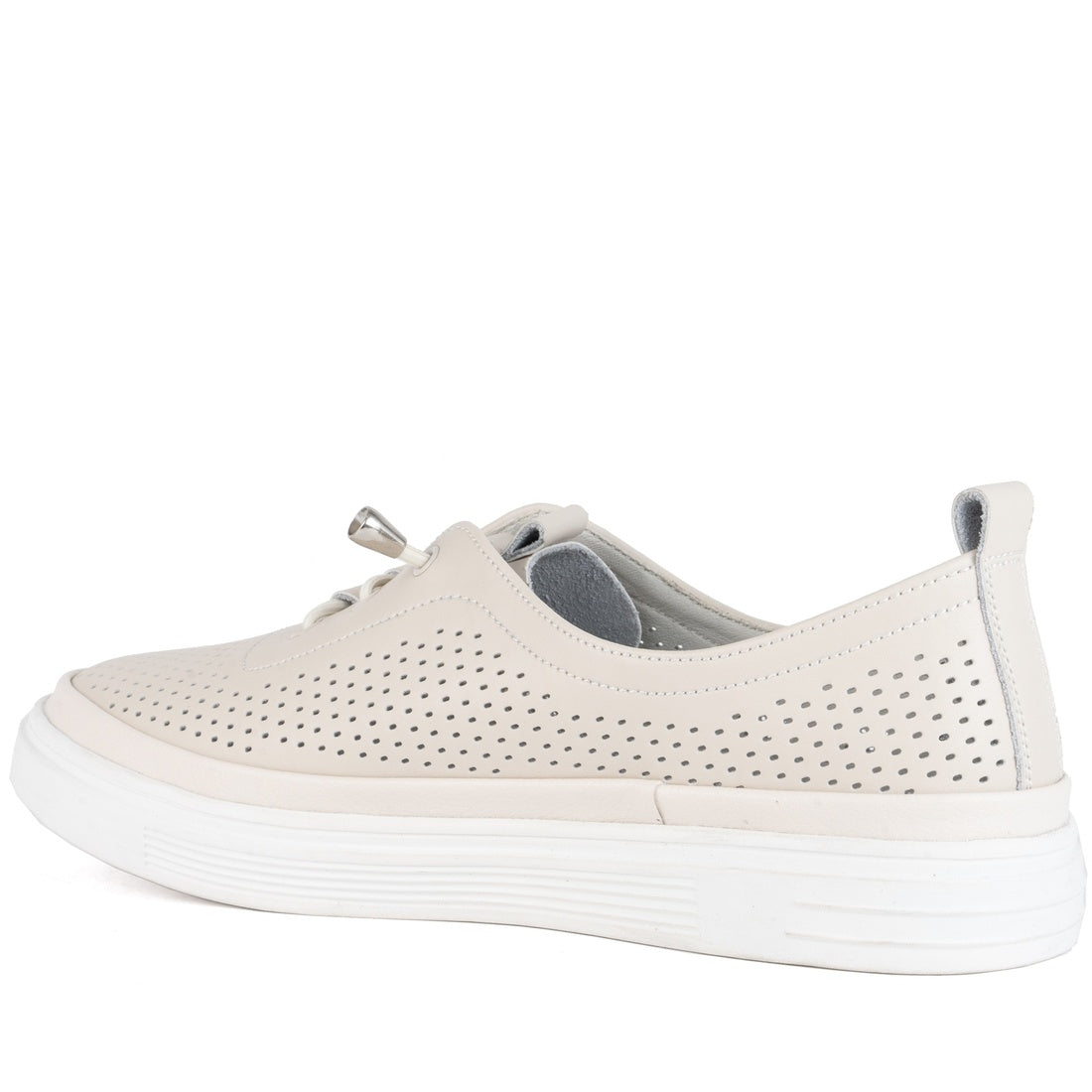 beige casual closed leisure shoes