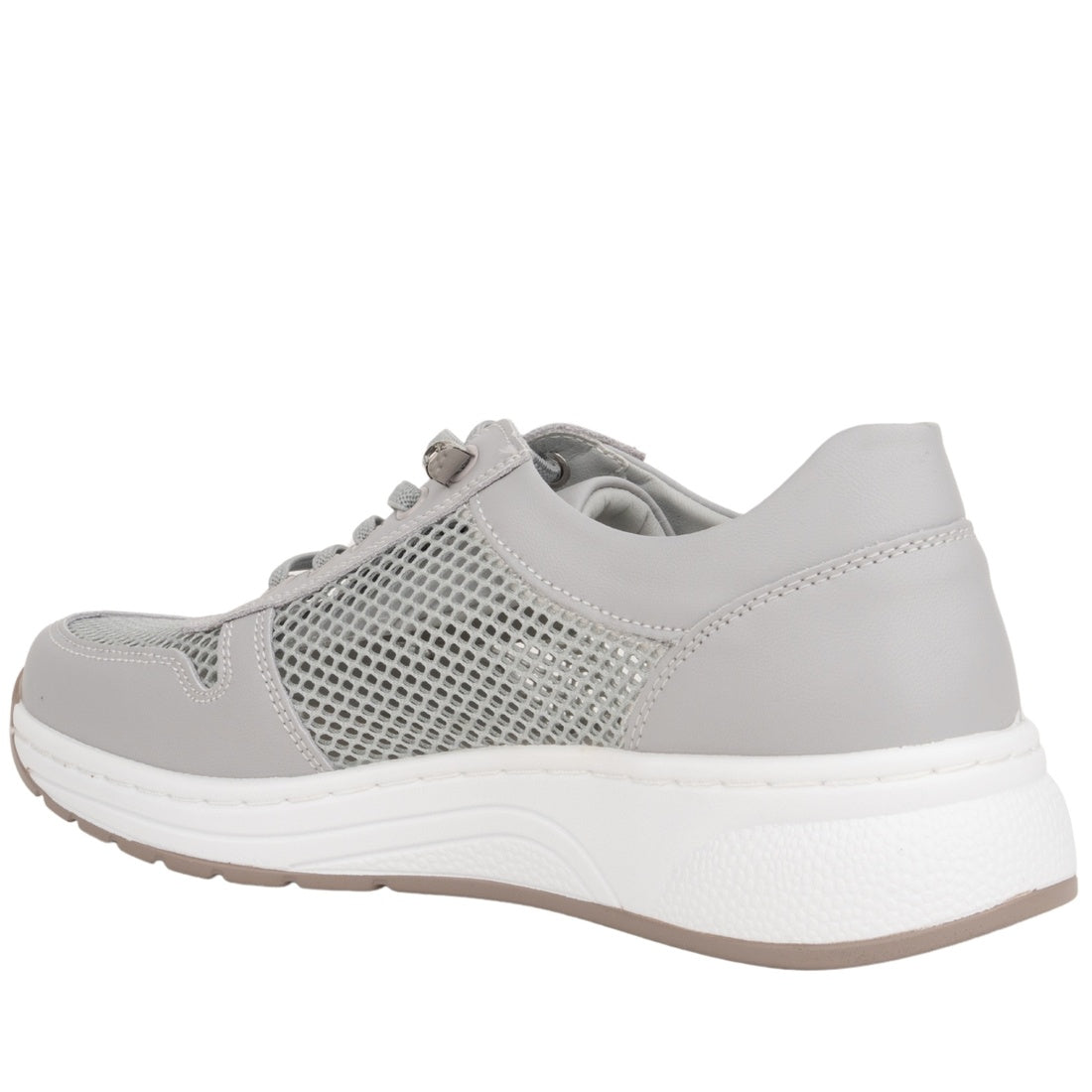 grey casual closed sneakers