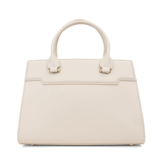 beige tote bag