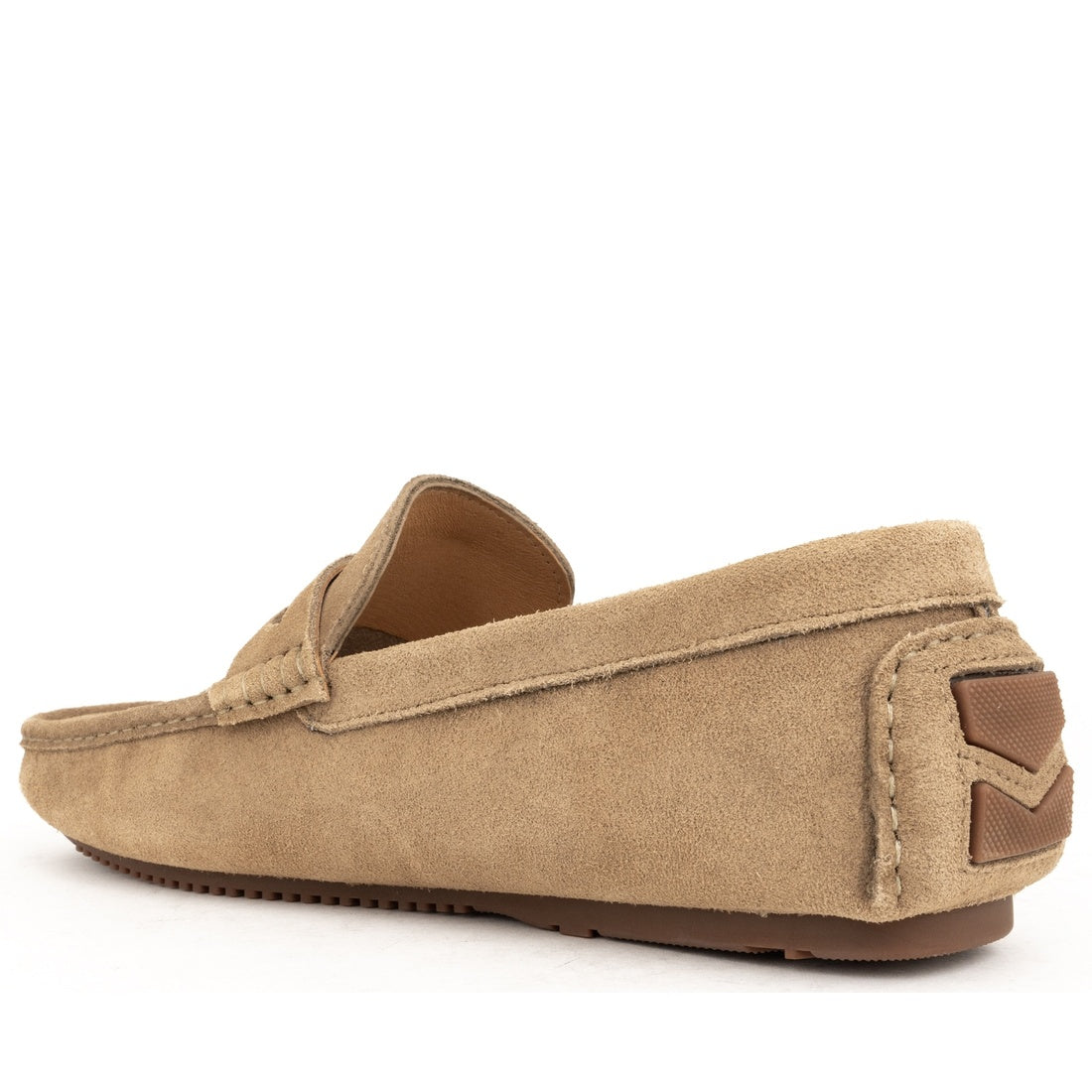 khaki casual closed mocasins