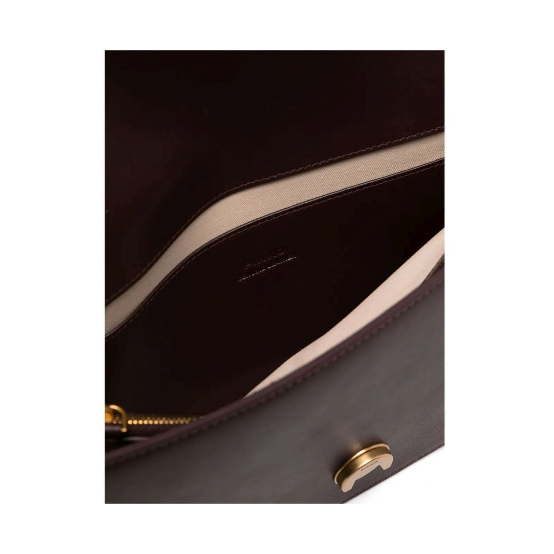 love leather crossbody bag brown