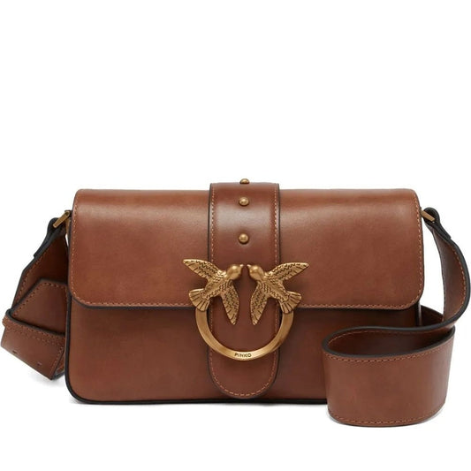 love one mini shoulder bag brown