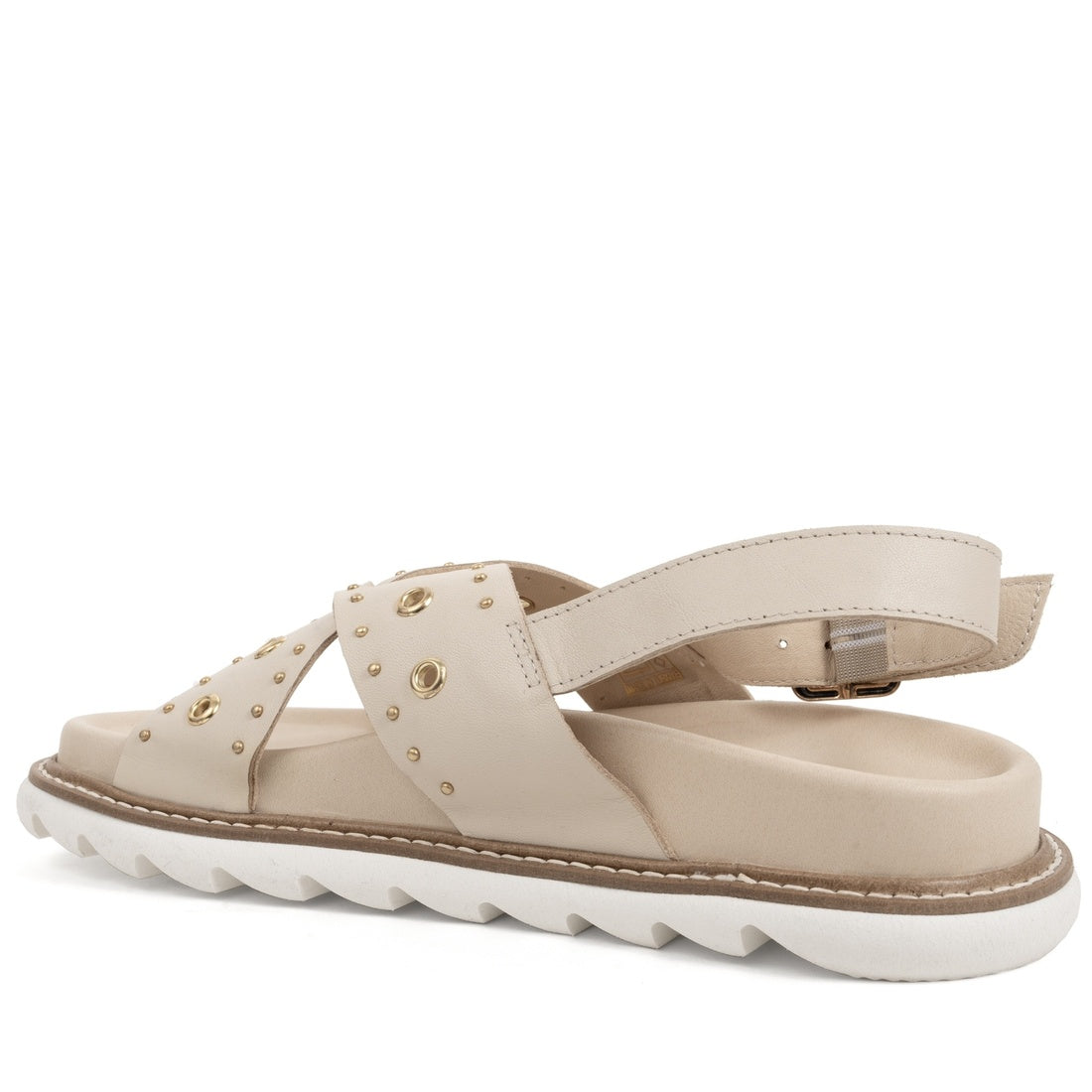 beige casual open sandals