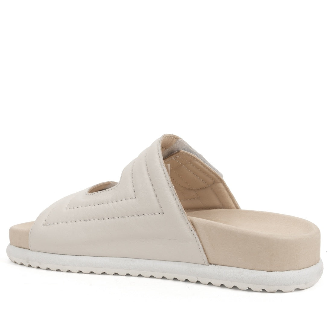 gold casual open slippers