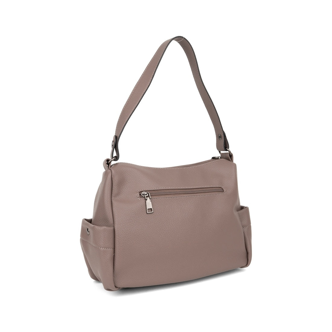 grey casual shoulder bag