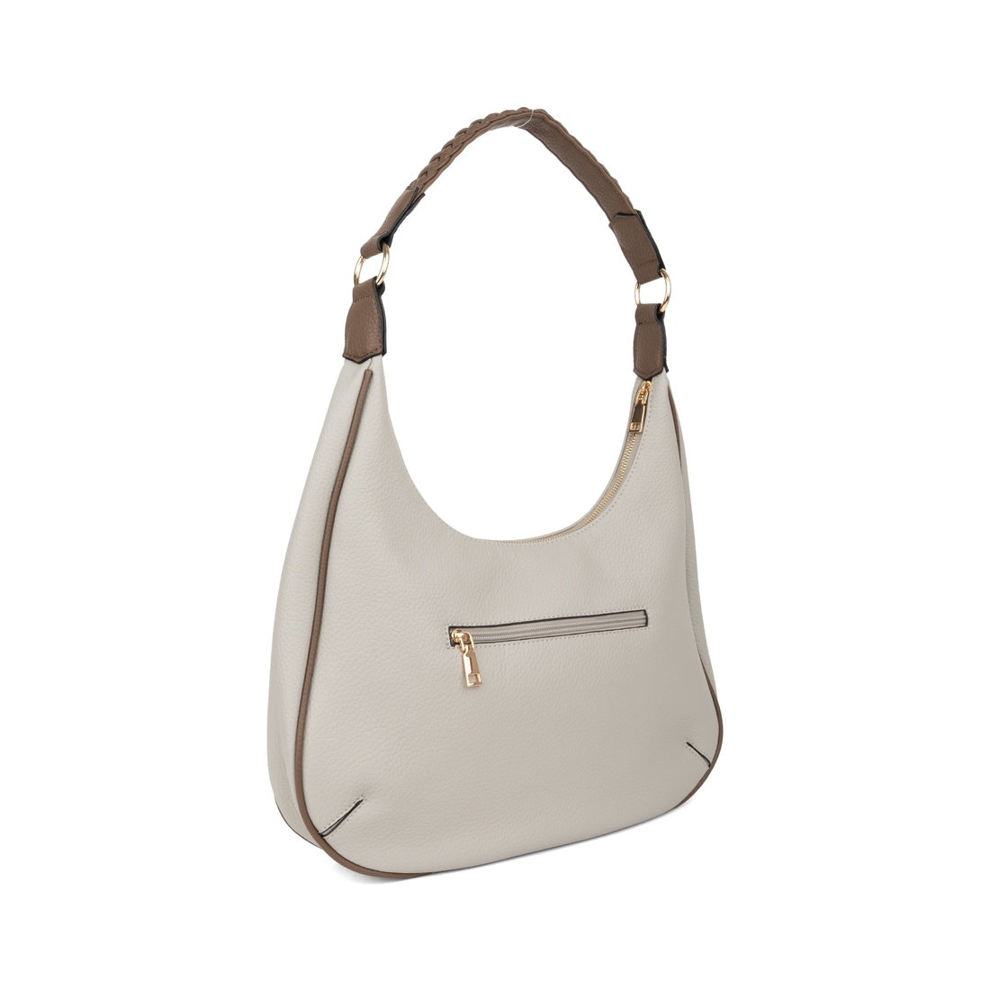 grey casual shoulder bag