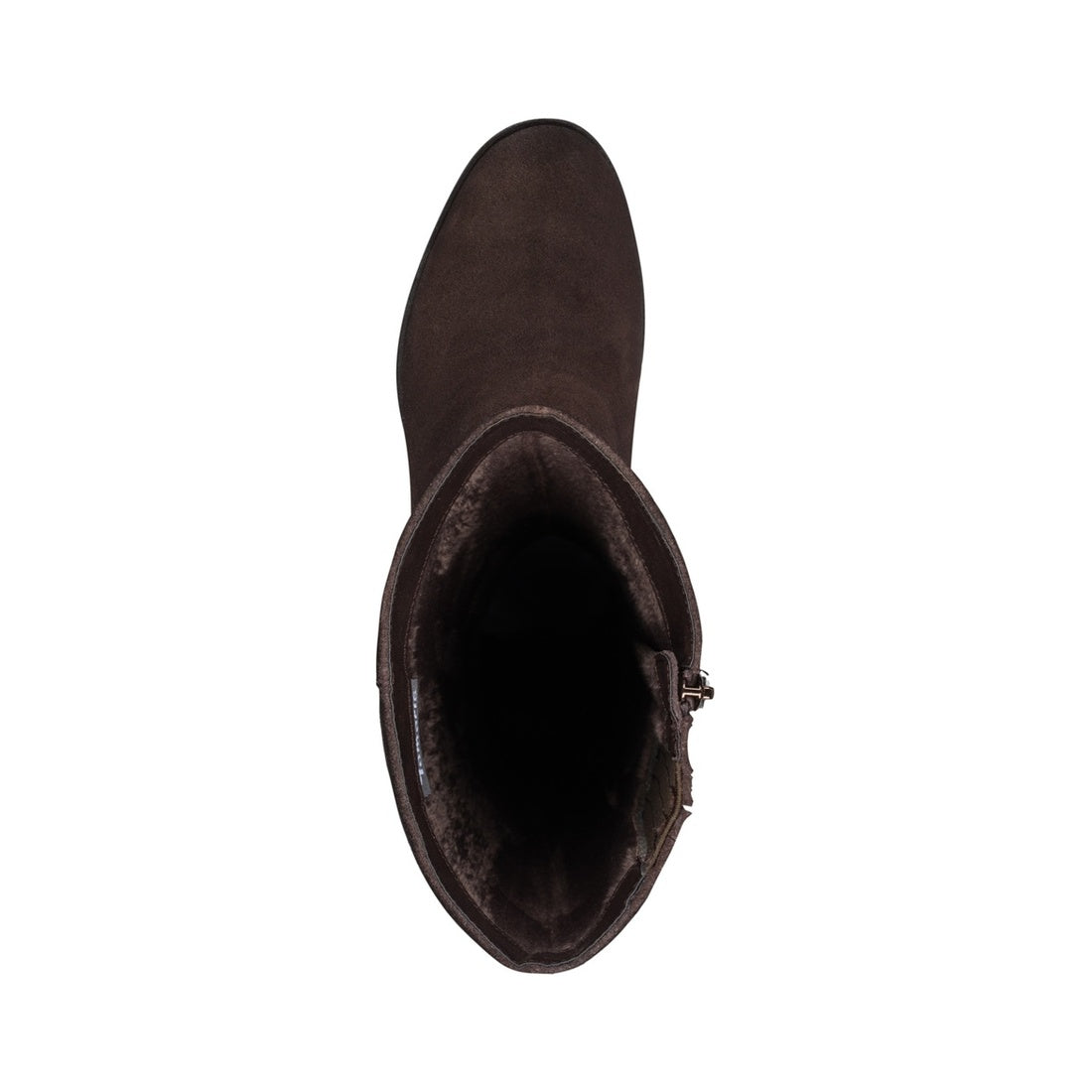 brown casual closed boots