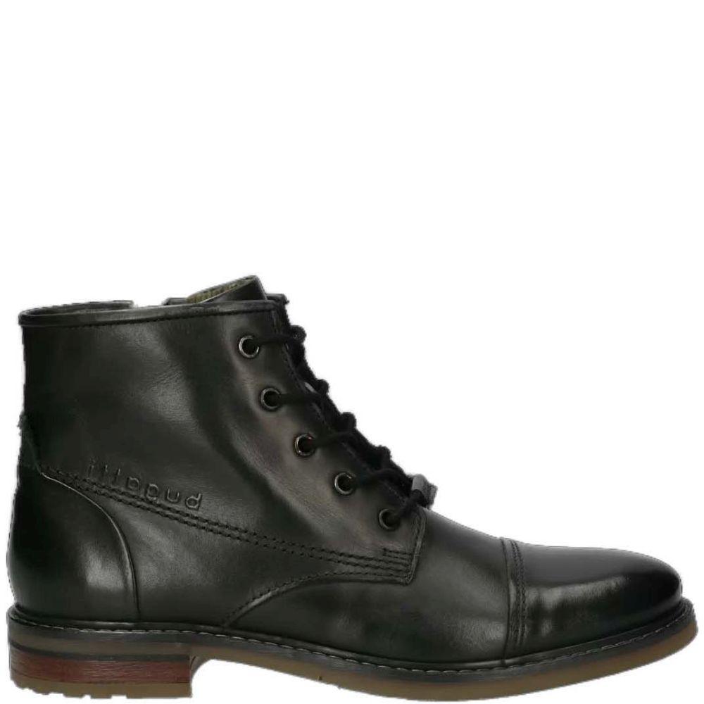 bugatti men's boots black