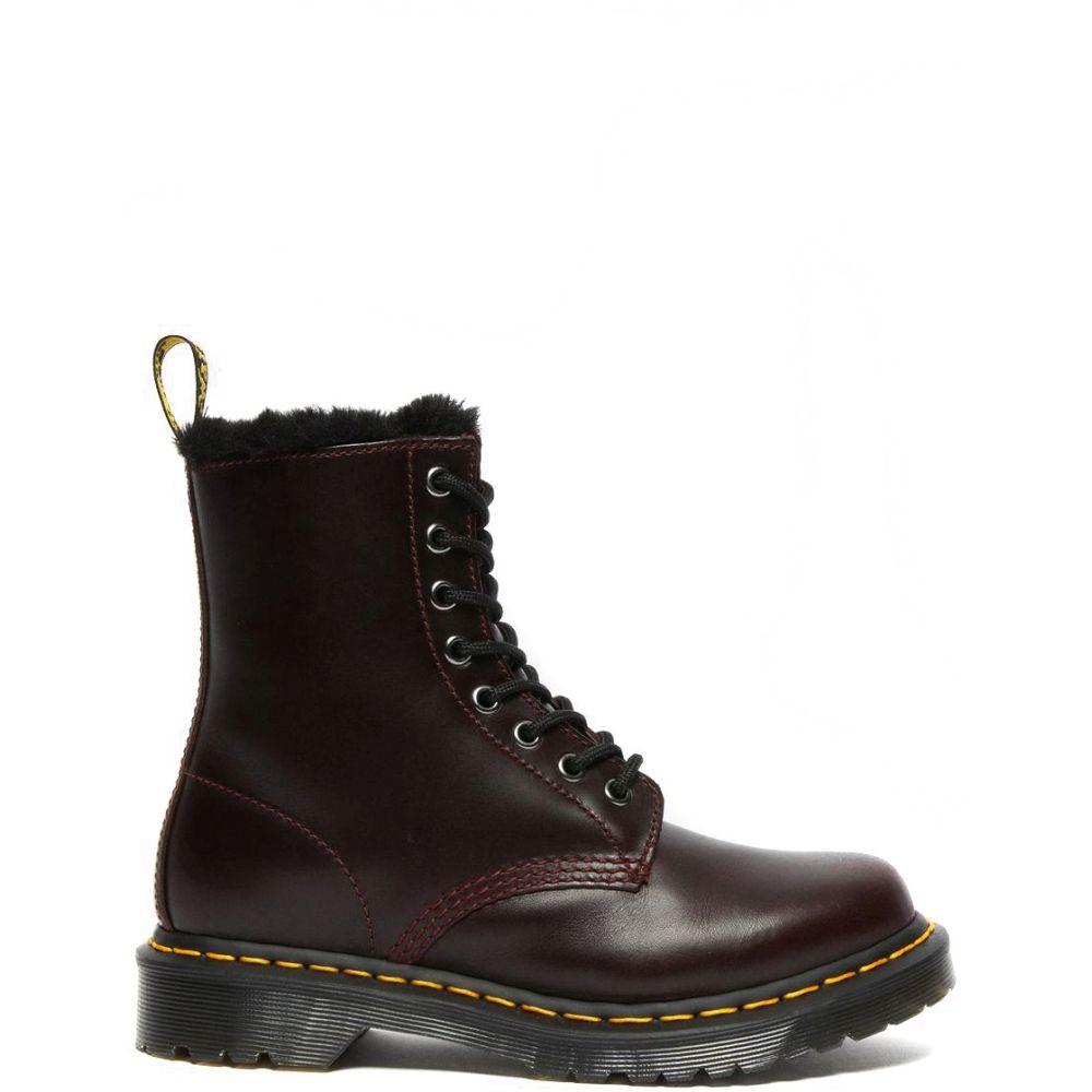Dr. Martens Womens Serena Oxblood Atlas Black Booties 1460 26238601 | Vilbury London