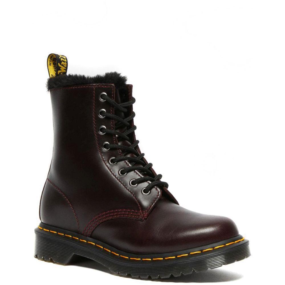 Dr. Martens Womens Serena Oxblood Atlas Black Booties 1460 26238601 | Vilbury London