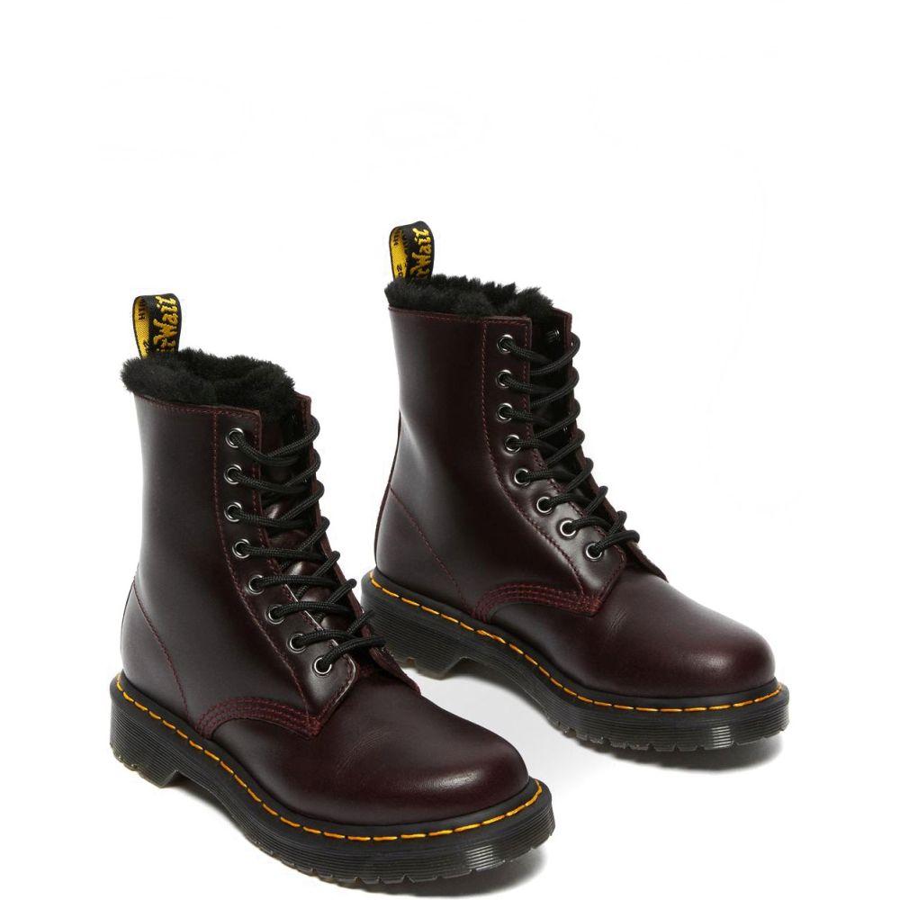 Dr. Martens Womens Serena Oxblood Atlas Black Booties 1460 26238601 | Vilbury London