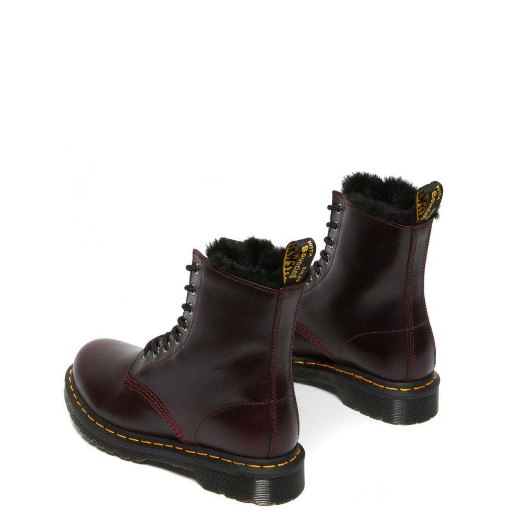 Dr. Martens Womens Serena Oxblood Atlas Black Booties 1460 26238601 | Vilbury London
