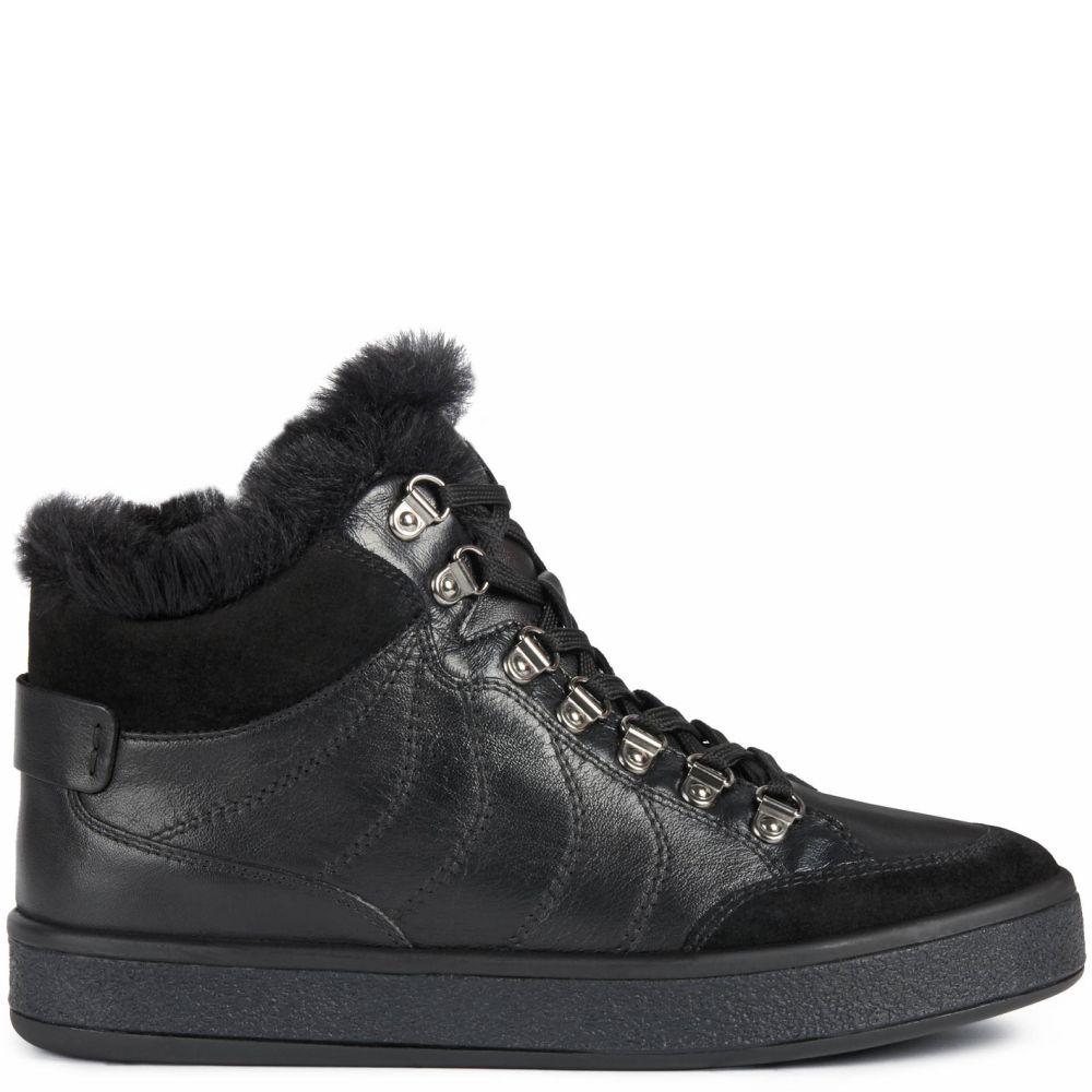 Geox Womens Leelu Black Booties D16FFA 08522 C9999 | Vilbury London