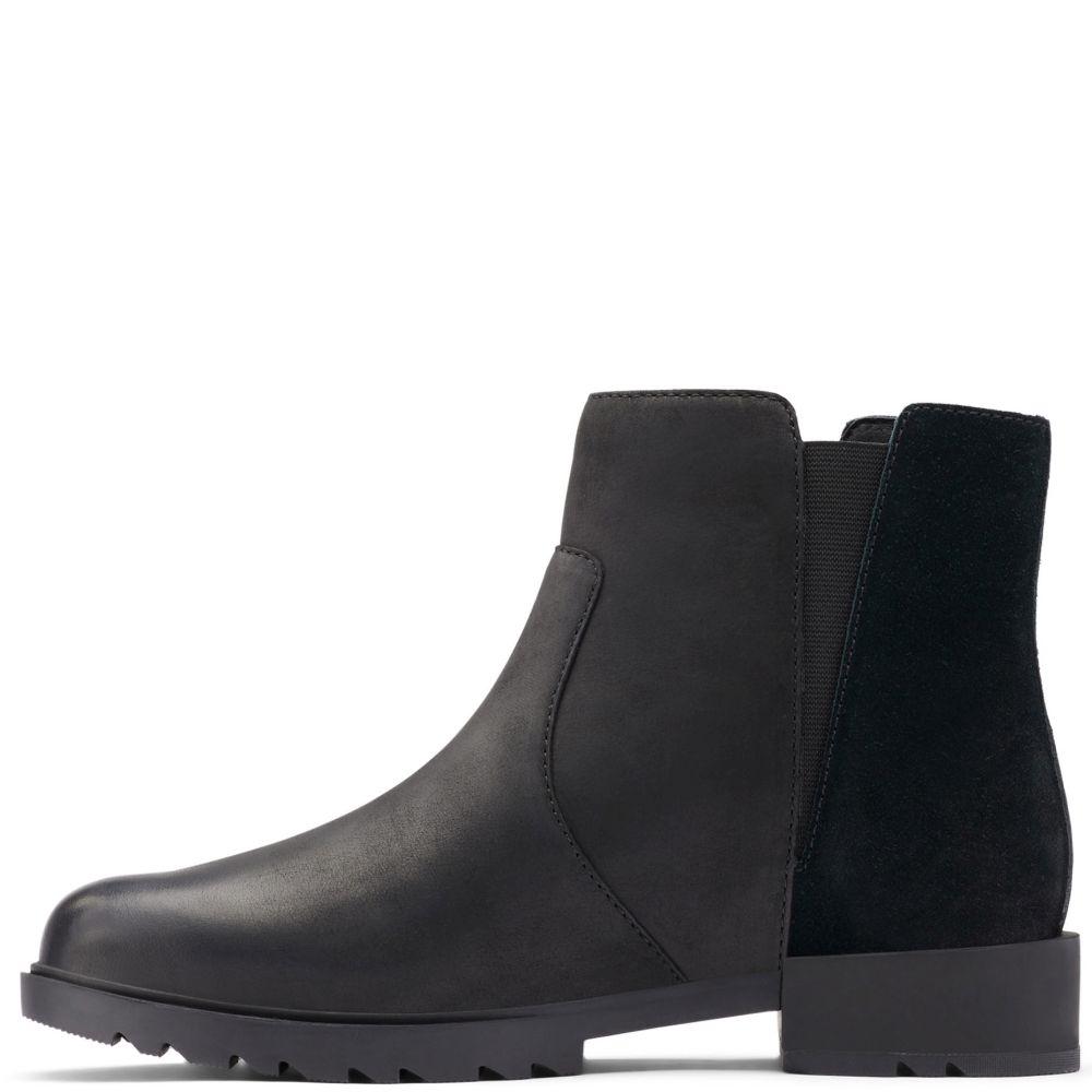 Sorel Womens Emelie Black Booties 1977611010 | Vilbury London