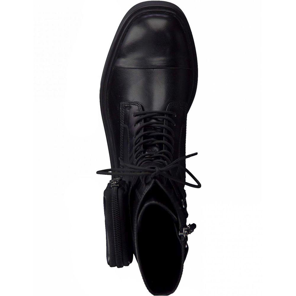 Tamaris Womens Black Casual Booties 1-25292-27 001 | Vilbury London