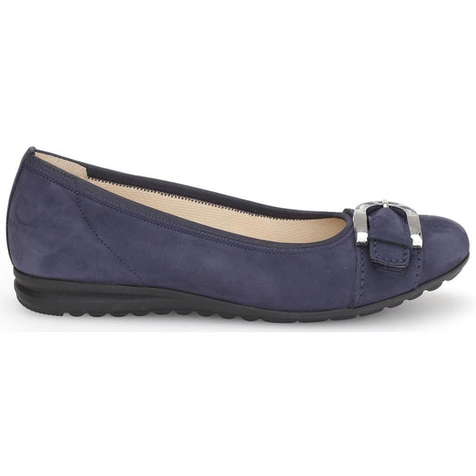 Gabor Womens Blue Casual Flats 62.624.36 | Vilbury London