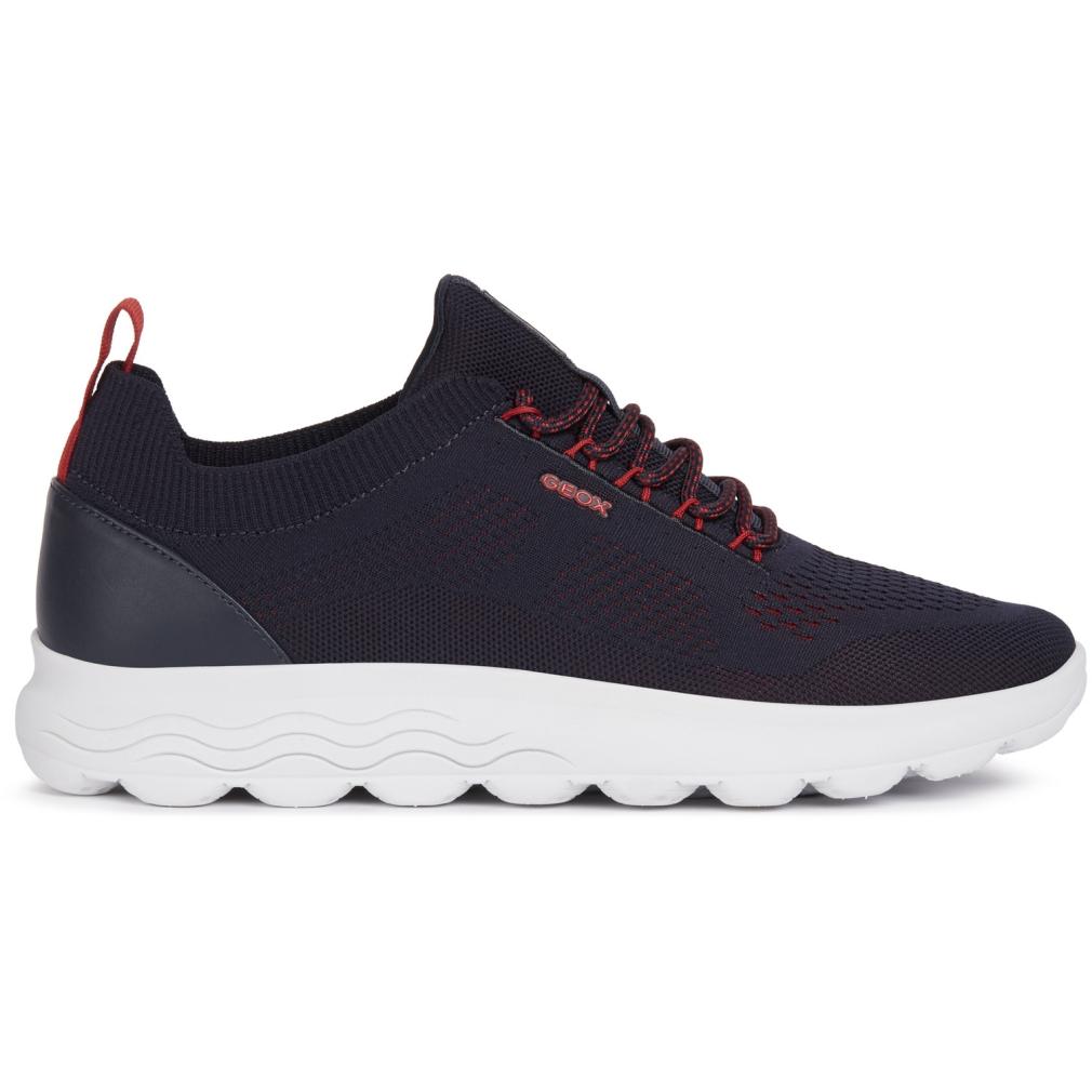 Geox Mens U Spherica Navy Trainers U15Bya 0006K C4064 | Vilbury London