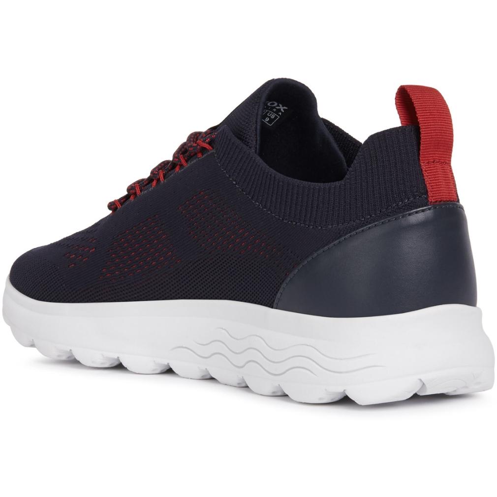 Geox Mens U Spherica Navy Trainers U15Bya 0006K C4064 | Vilbury London