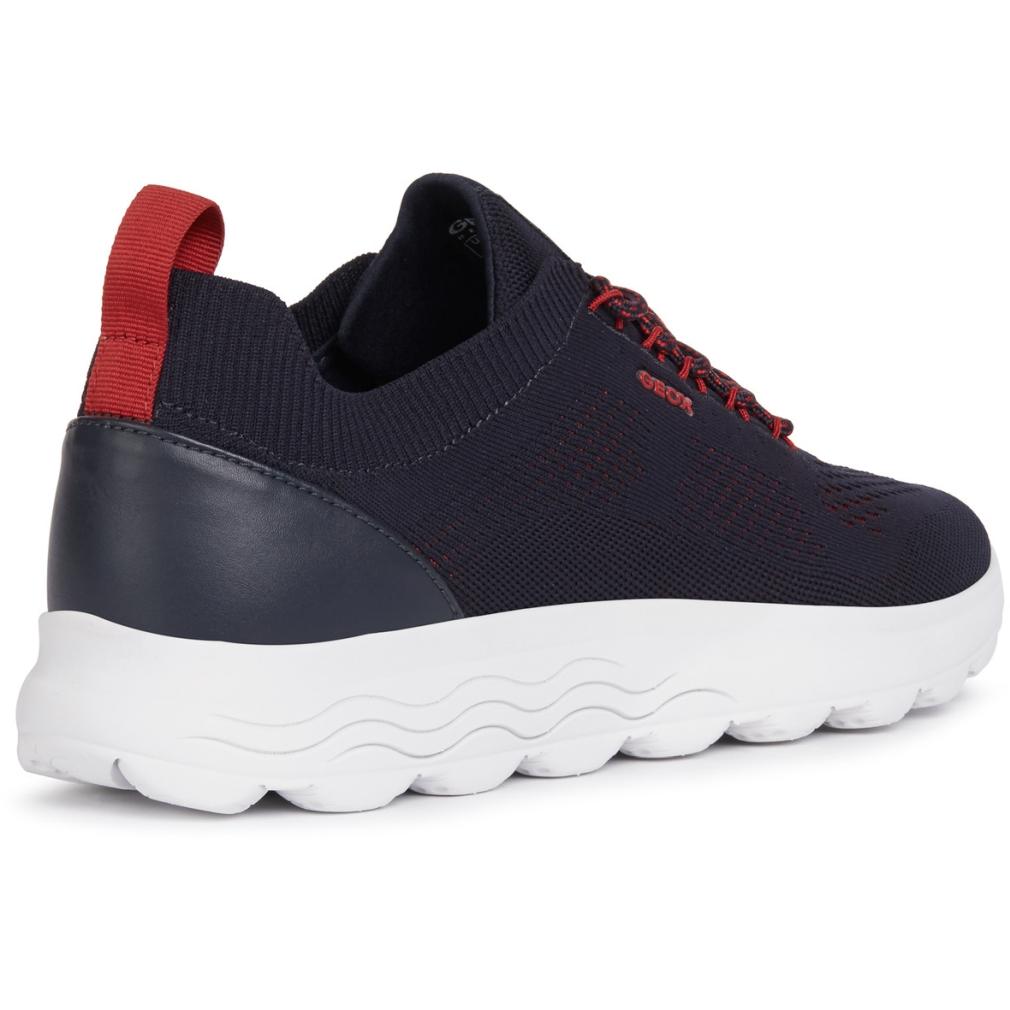 Geox Mens U Spherica Navy Trainers U15Bya 0006K C4064 | Vilbury London