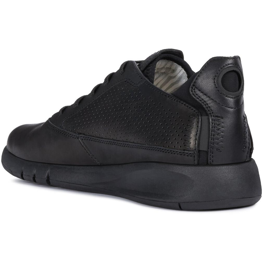 Geox Mens U Aerantis Black Trainers U927Fa 00043 C9997 | Vilbury London