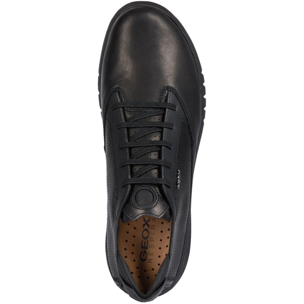 Geox Mens U Aerantis Black Trainers U927Fa 00043 C9997 | Vilbury London