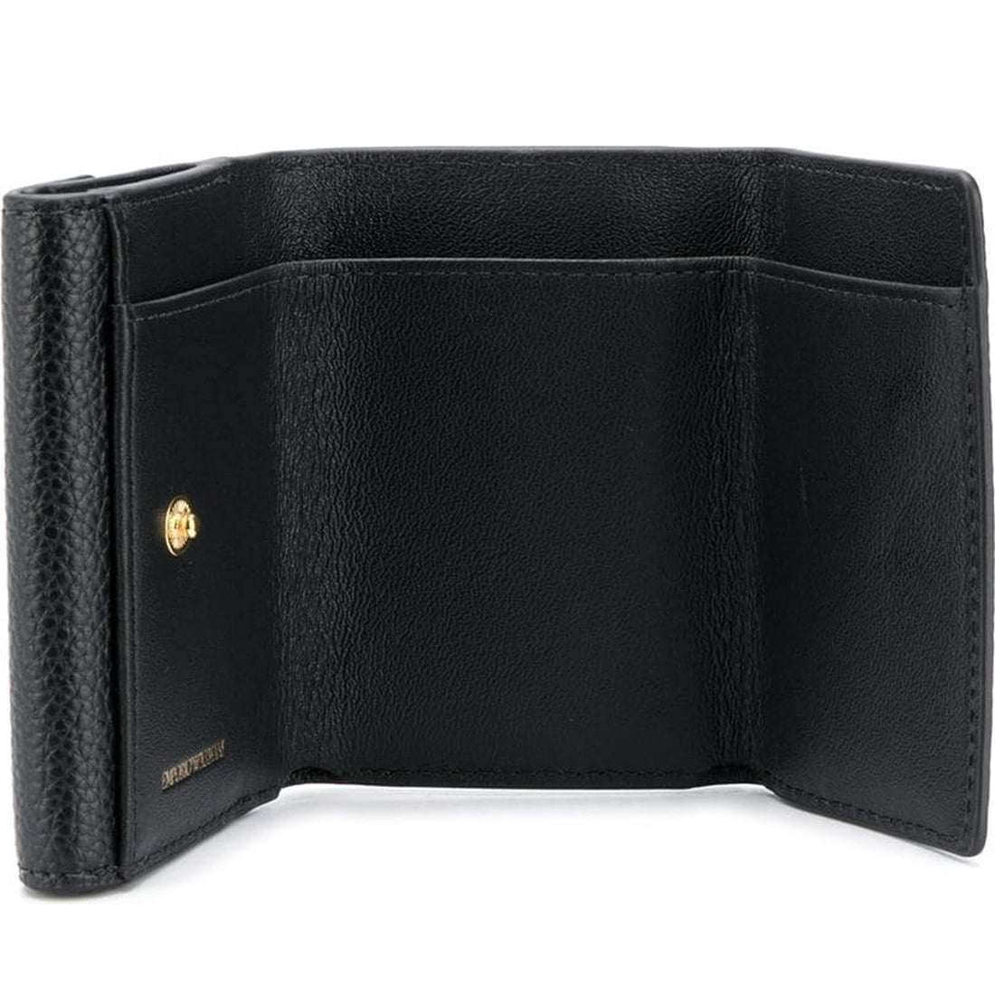 Emporio Armani womens nero wallet | Vilbury London