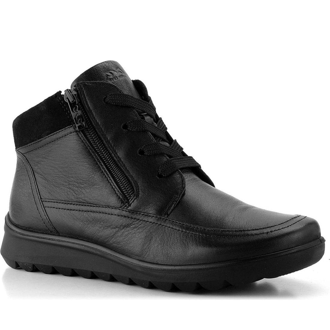 Ara womens black toronto booties | Vilbury London