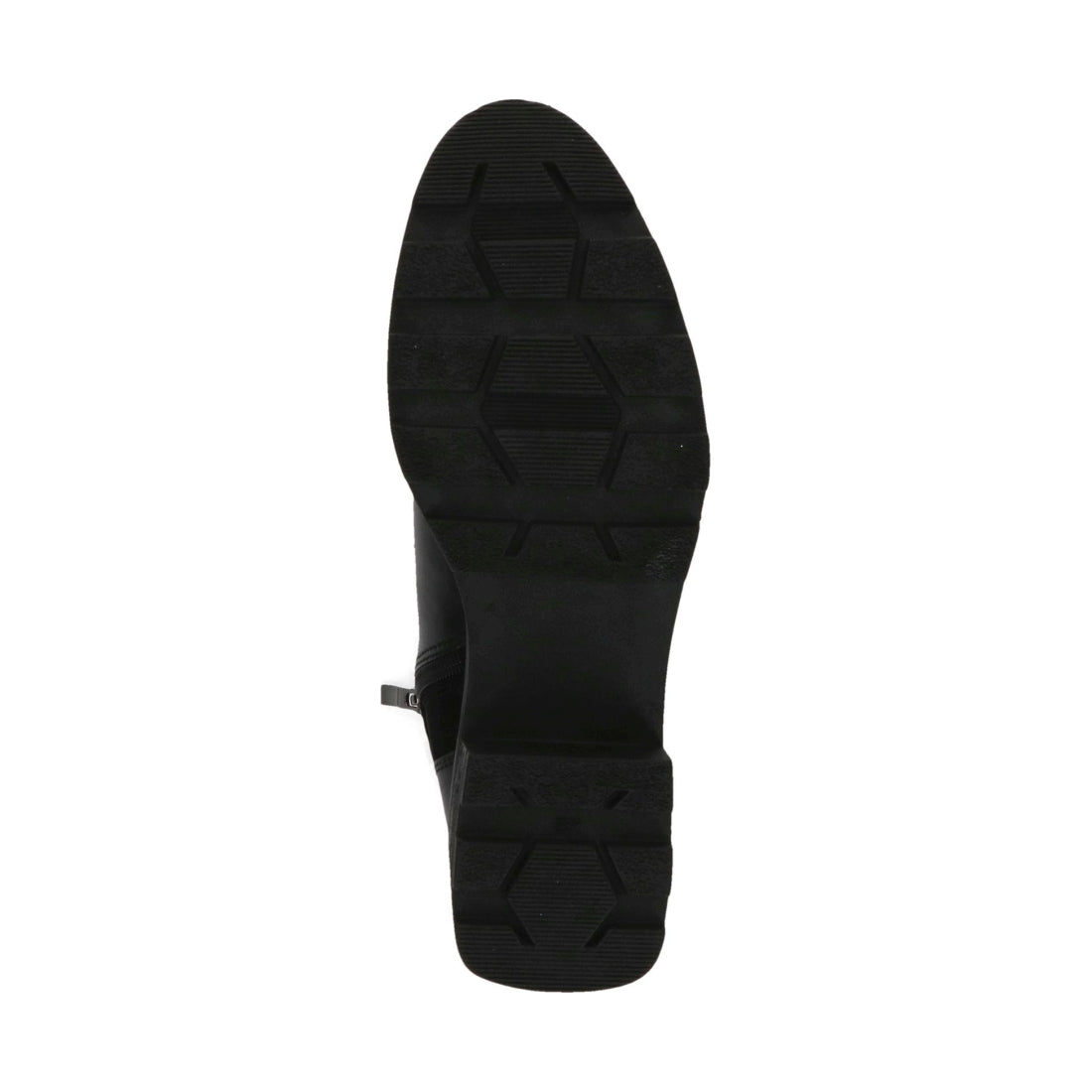Caprice womens black comb casual closed booties | Vilbury London