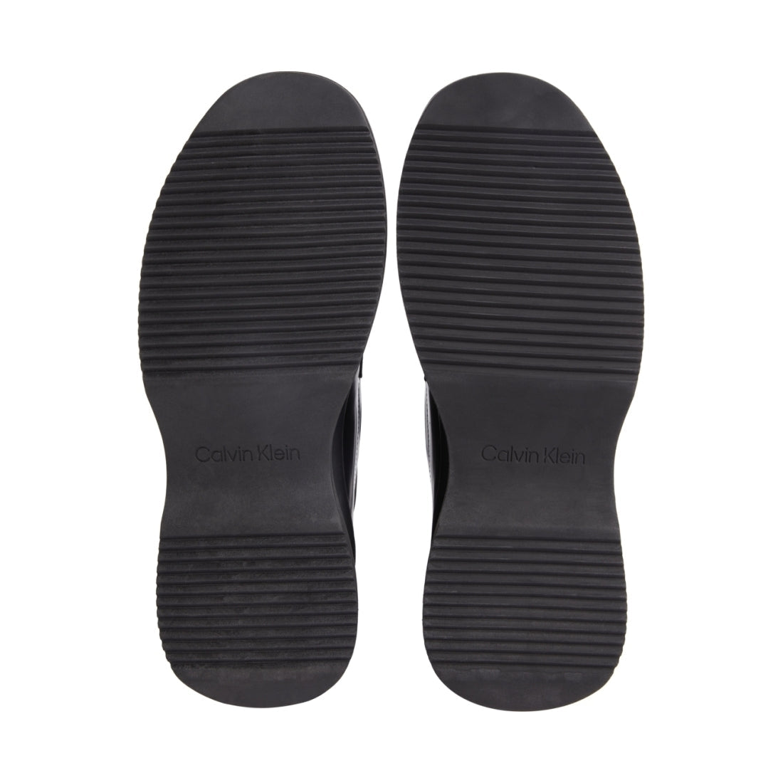 Calvin Klein mens triple black lace up boot mix | Vilbury London