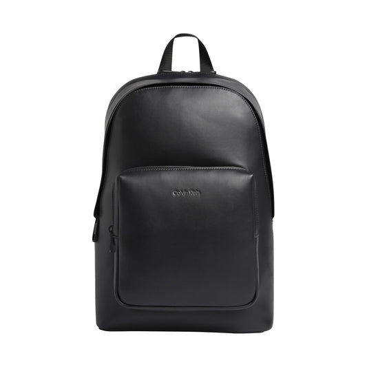 Calvin Klein mens black must campus backpack | Vilbury London