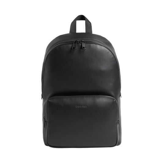 Calvin Klein mens black must campus backpack | Vilbury London