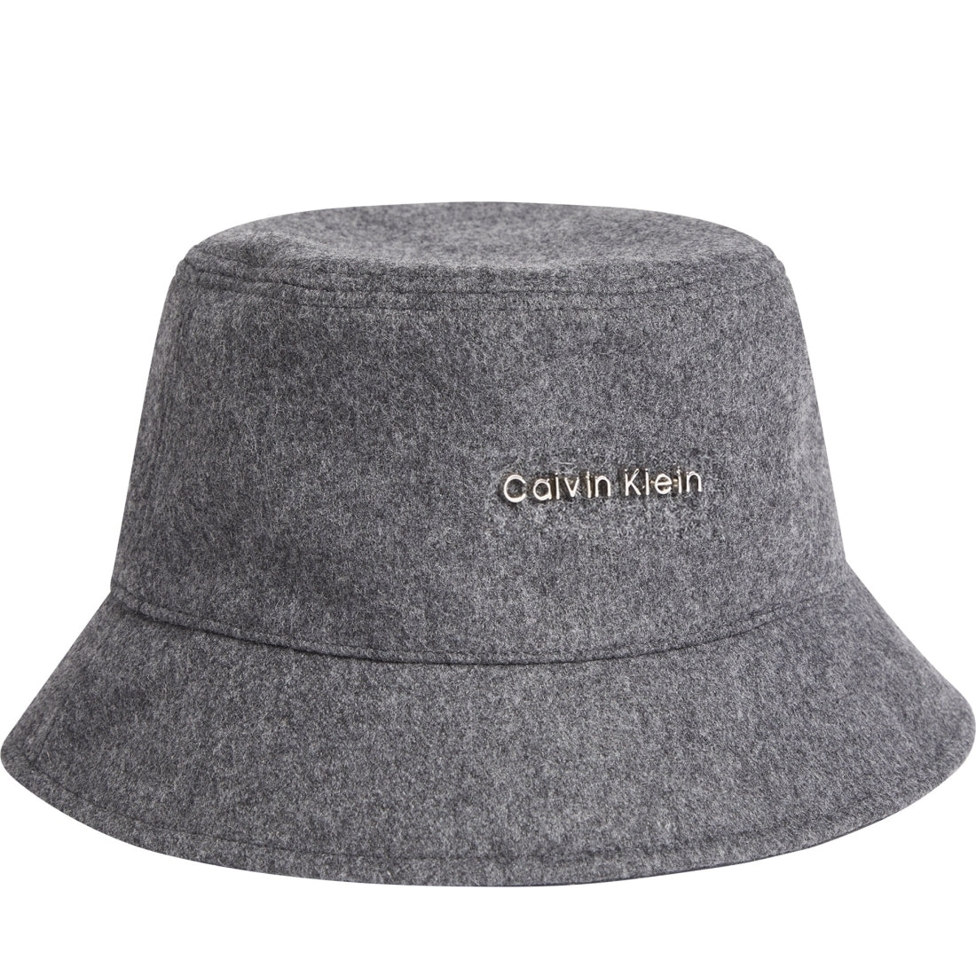 Calvin Klein womens mid grey heather must bucket hat K60K611148 P4A Vilbury London