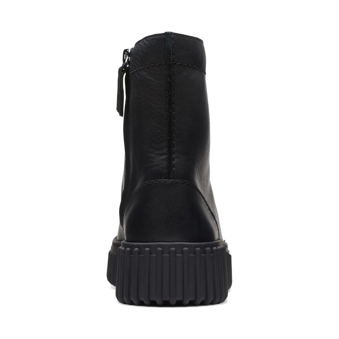 Clarks womens black torhill rise booties | Vilbury London