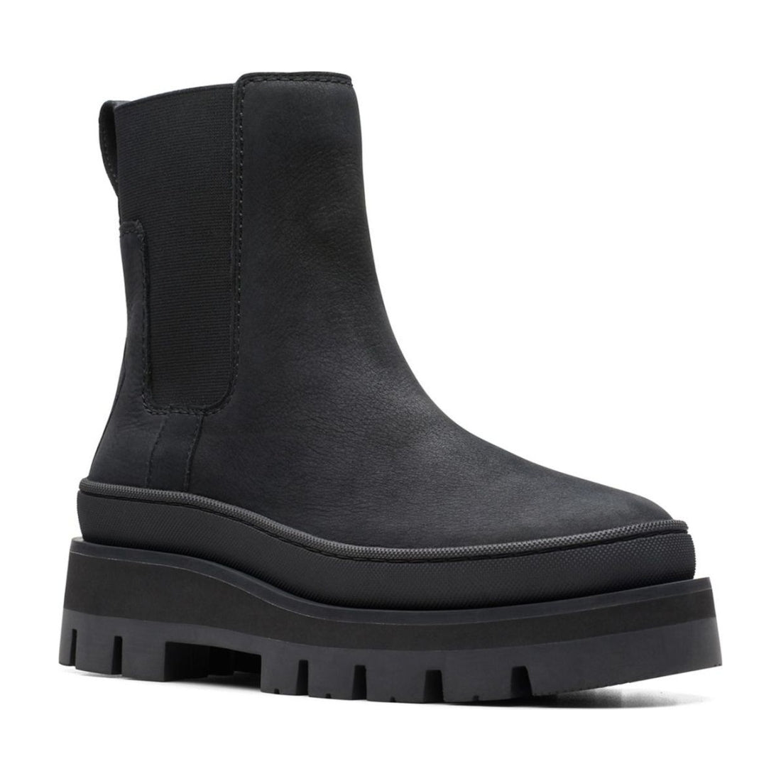 Clarks womens black orianna2 top booties | Vilbury London