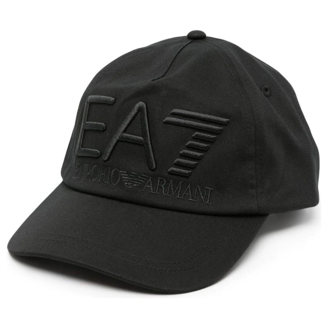 EA7 unisex adults nero casual baseball hat | Vilbury London