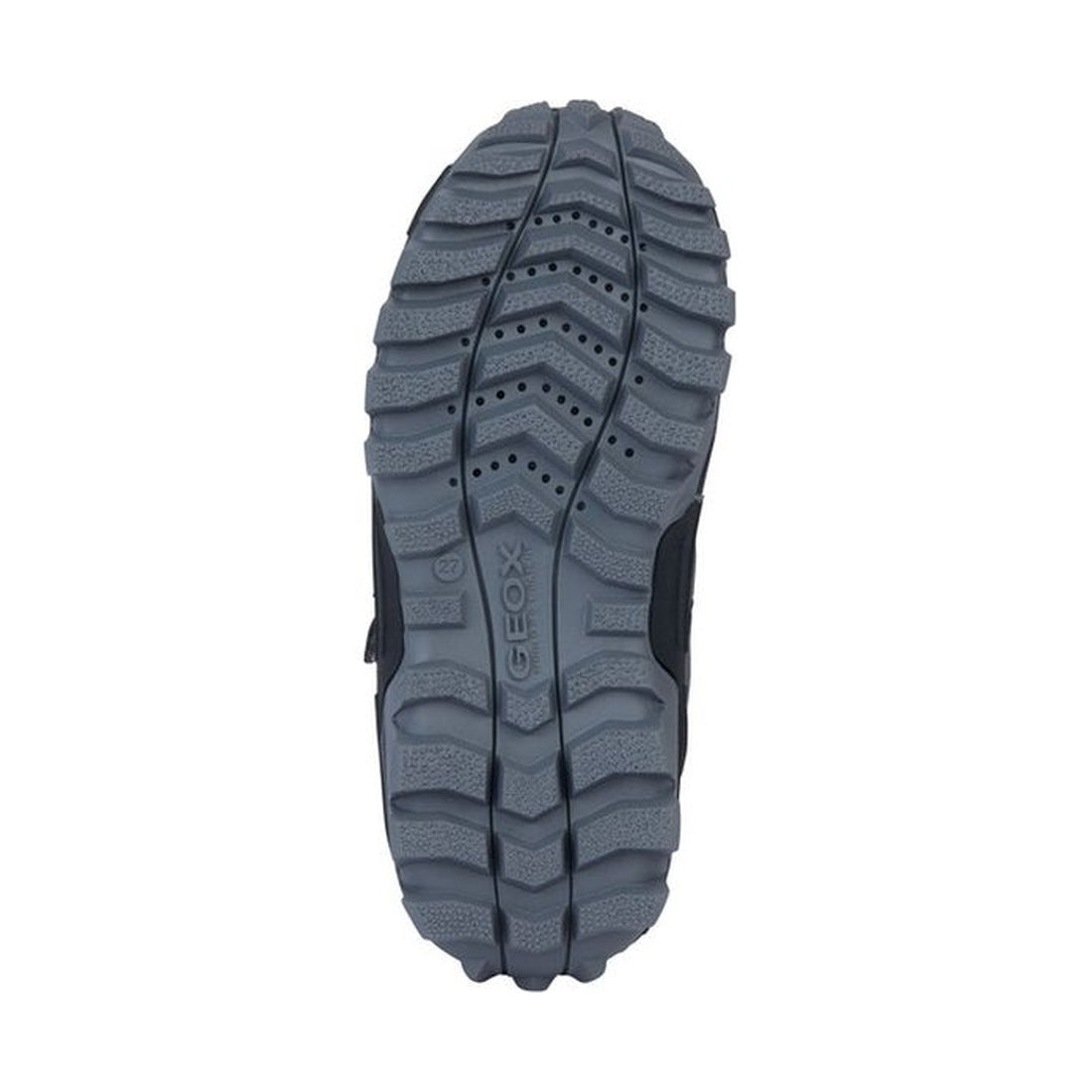 Geox boys black, orange himalaya abx booties | Vilbury London