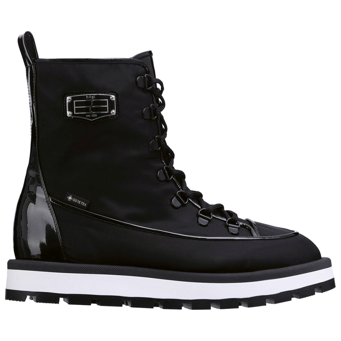 Hogl womens black walker booties | Vilbury London