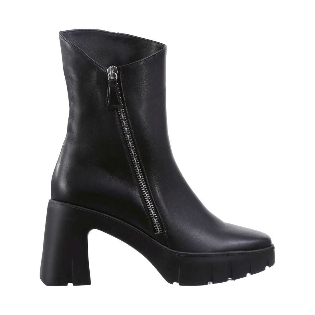 Hogl womens black manon booties | Vilbury London