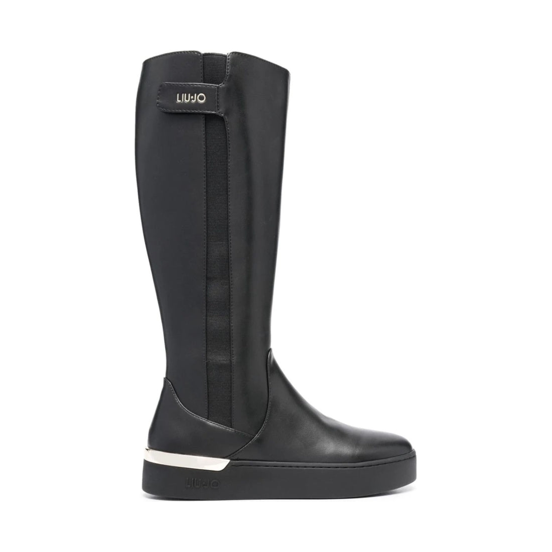 Liu Jo womens black silvia 89 boots | Vilbury London