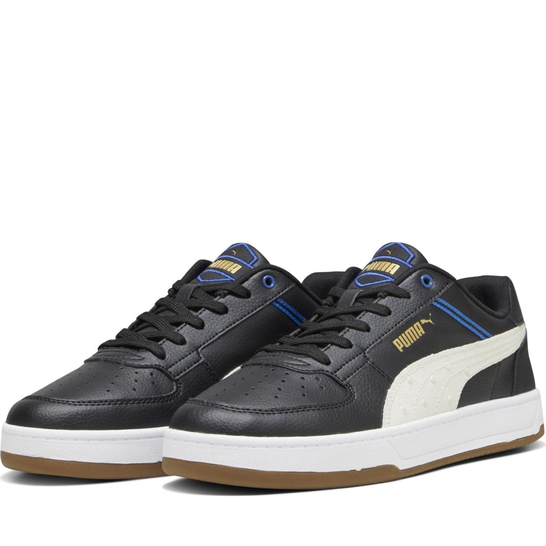 Black and gold pumas men's best sale