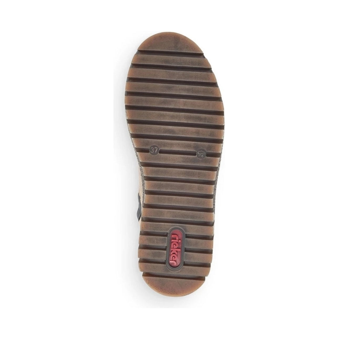Rieker womens beige casual closed booties | Vilbury London