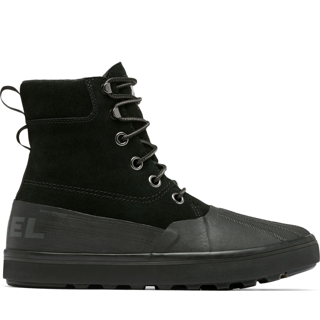 Sorel mens 010 black, jet cheyanne metro booties | Vilbury London