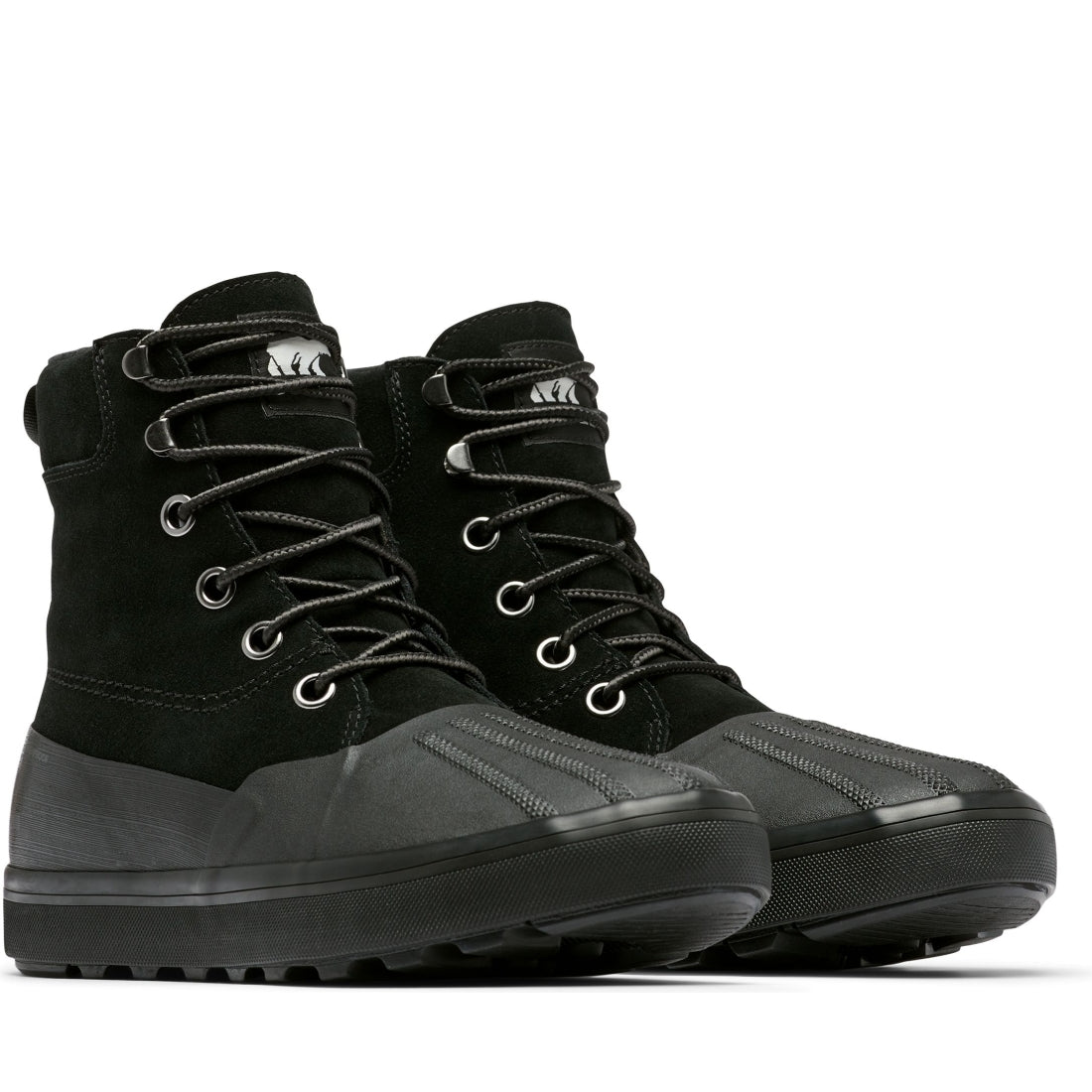 Sorel mens 010 black, jet cheyanne metro booties | Vilbury London