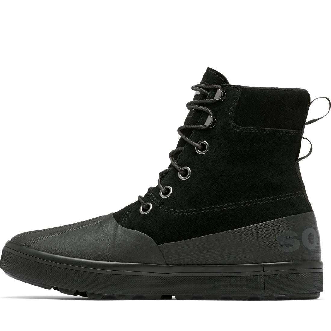 Sorel mens 010 black, jet cheyanne metro booties | Vilbury London