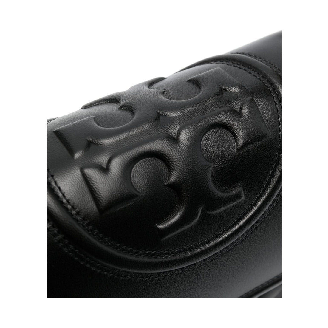 Tory Burch womens black fleming shoulder bag | Vilbury London