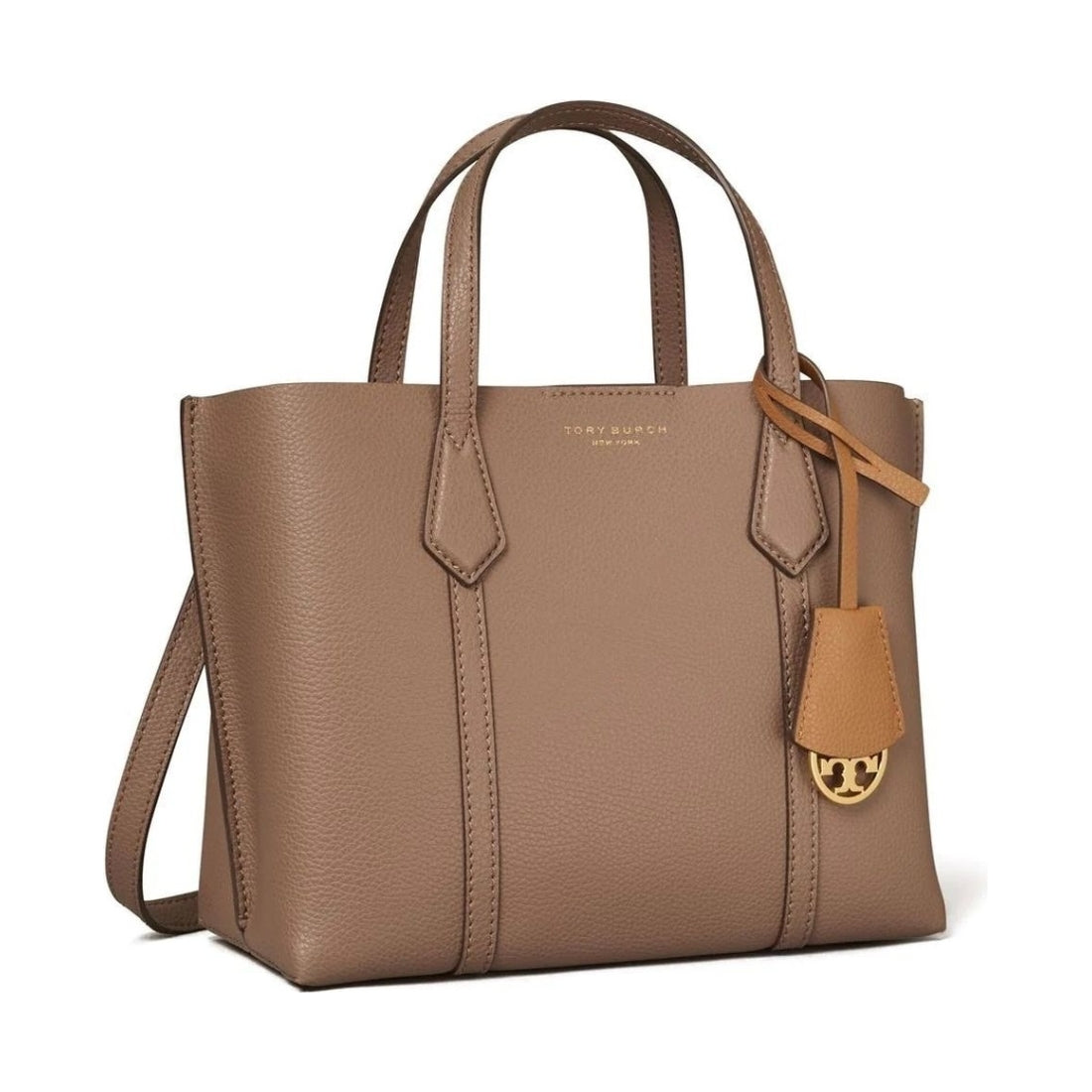 Tory Burch womens clam shell perry triple-compartment tote | Vilbury London